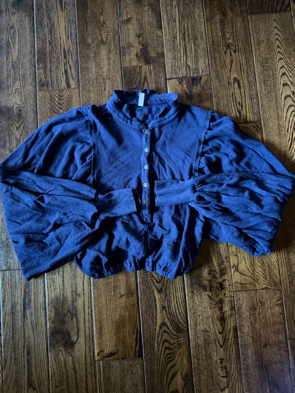 Free people Crop long sleeve Size L